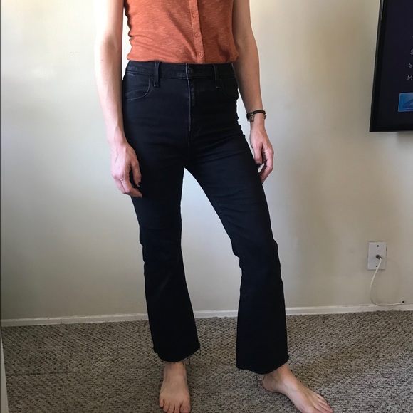 Abercrombie & Fitch Denim - Black flare jeans